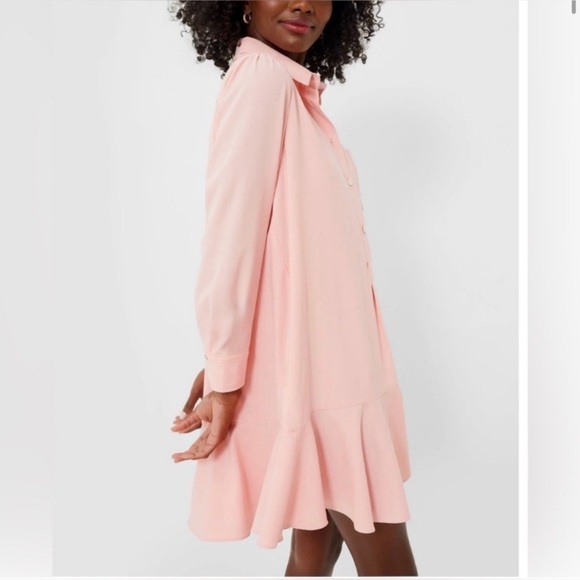 Tuckernuck Callahan Crepe long sleeve shirt dress - Picture 9 of 10